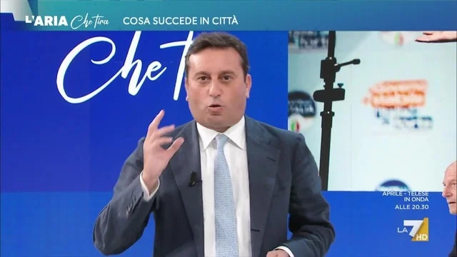 Il ritorno in TV di David Parenzo dopo l'estate: "Mi fa piacere essere tornato e vi saluto tutti"