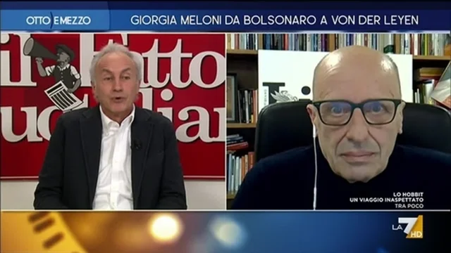 Giorgia Meloni a Bolsonaro a Von der Leyen - Otto e Mezzo - Puntata del 09/01/2023