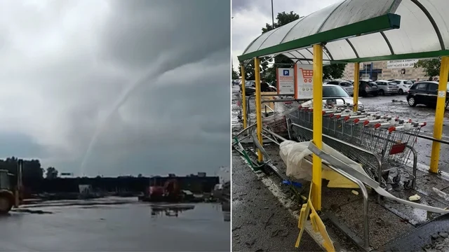 Rovigo, potente tromba d'aria colpisce Adria: alberi sradicati, strade dissestate e interruzione elettrica in Veneto