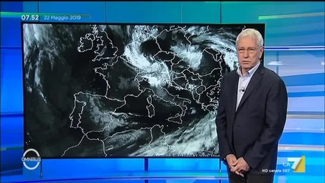 Le previsioni del tempo del 22 maggio
