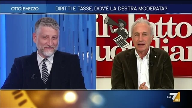 Diritti e tasse, dov'è la destra moderata? - Otto e Mezzo - Puntata del 20/03/2023