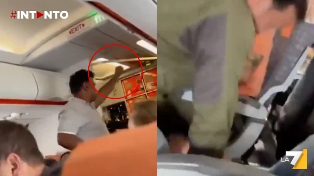 Panico a bordo di un volo EasyJet: passeggero urla “Morte all’America, ho una bomba”, immobilizzato dall’equipaggio