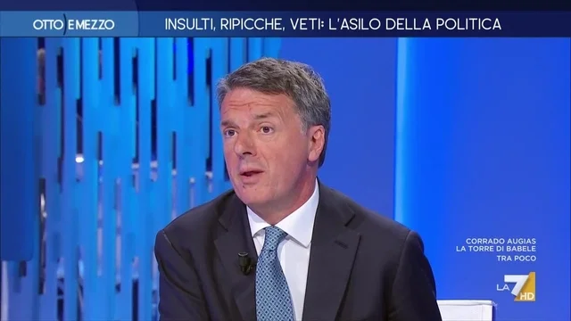 Renzi contro Urso: "Lui e l'intelligenza hanno litigato da piccoli". Gruber prende le distanze: "Questa è la sua opinione"
