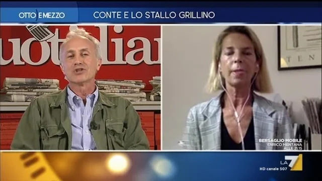 Conte e lo stallo grillino - Otto e Mezzo - Puntata del 16/06/2020