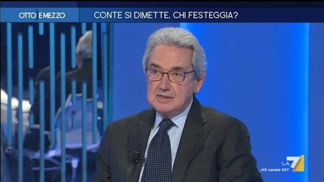 Conte si dimette, chi festeggia? - Otto e Mezzo, 25/01/2021