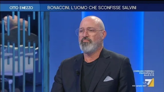 Bonaccini, l'uomo che sconfisse Salvini - Otto e Mezzo - Puntata del 30/01/2020