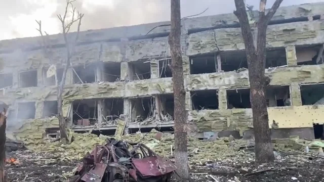 Ucraina, bombardato ospedale pediatrico a Mariupol