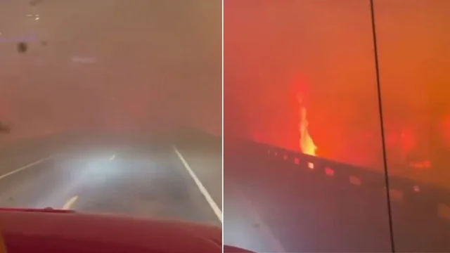 Texas in fiamme: lo sconcertante video dei vigili del fuoco di Greenville