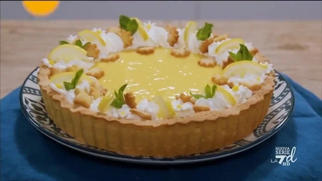 Tarte al lemon curd