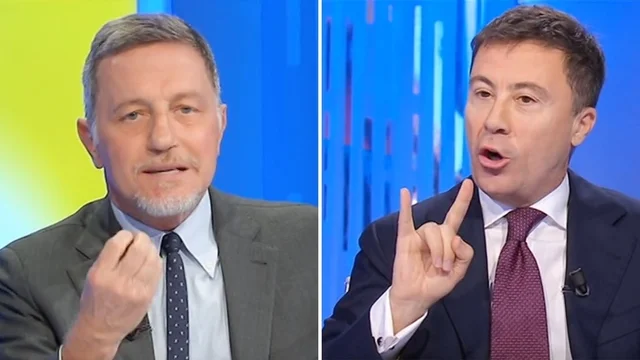Giannini sul futuro di Meloni: “Nel 2029 potremmo essere tutti morti”, Bocchino risponde con un gesto apotropaico