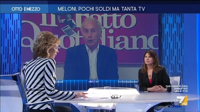 Meloni, pochi soldi ma tanta tv - Otto e Mezzo - Puntata del 9/4/2024