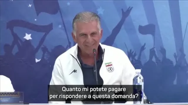 "Quanto puoi pagarmi per rispondere?" L'allenatore dell'Iran fa scoppiare la polemica