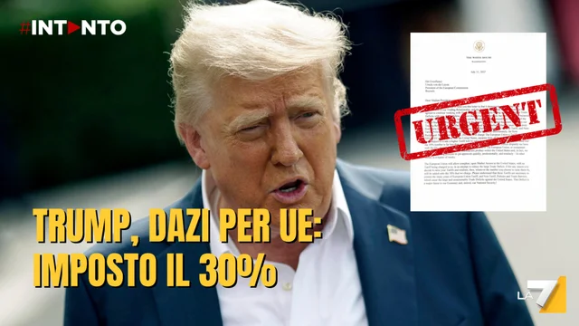 Trump annuncia dazi al 30% per l’Ue: “Pronti a raddoppiarli”. Von der Leyen: “Sconvolgente”