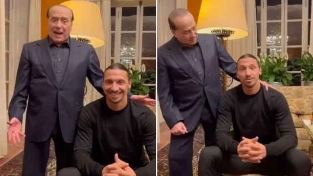 Ibra a scuola da Silvio Berlusconi: "Sto insegnando a Zlatan come..."