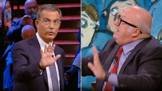 Genocidio a Gaza, Storace: "Chiedete a Liliana Segre!", Floris replica: "È un'opinione importante, però..."