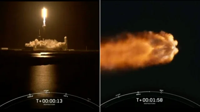 SpaceX, il lancio di Inspiration4: ecco il primo volo spaziale di soli civili