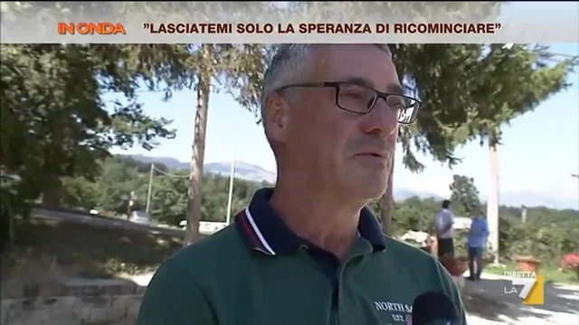 Lasciatemi solo la speranza di ricominciare