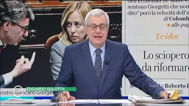 Giustizia, manovra e Patto: governo al lavoro - Omnibus, 20/12/2023