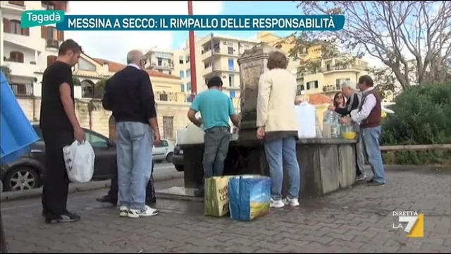 Messina a secco: il rimpallo delle responsabilita'