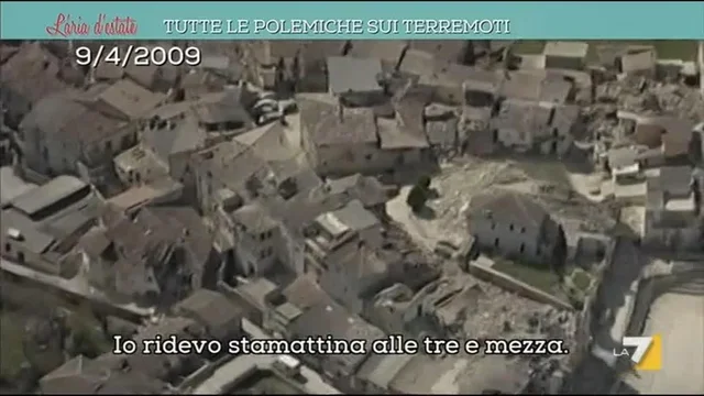 Tutte le polemiche sui terremoti