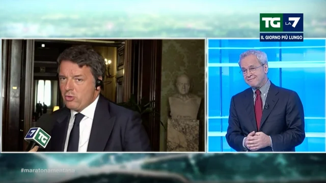 Renzi: "È colpa di Mentana...". La reazione del direttore