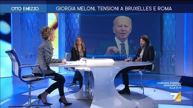 Giorgia Meloni, tensioni a Bruxelles e Roma - Otto e Mezzo - Puntata 26/10/2023