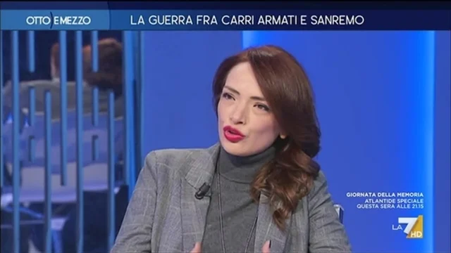 La guerra fra carri armati e Sanremo - Otto e Mezzo - Puntata del 25/1/2023