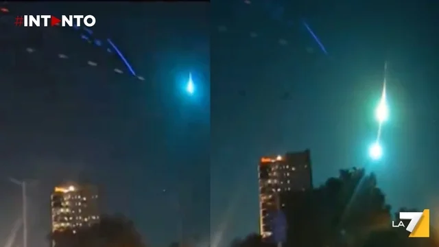 Meteorite illumina il cielo di Karachi, Pakistan