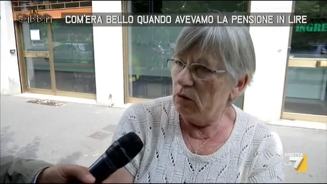 Com'era bello quando avevamo la pensione in lire