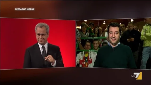 Matteo Salvini "Sfido Renzi ad arrivare al 51 per cento di voti"