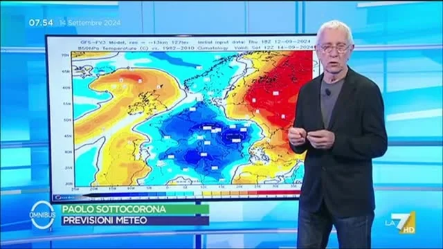 Meteo LA7 - 14/9/2024