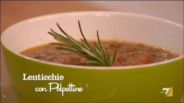 Lenticchie con Polpettine