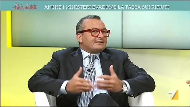 Zanetti scopre in diretta che l'Agenzia delle Entrate non paga la Tari