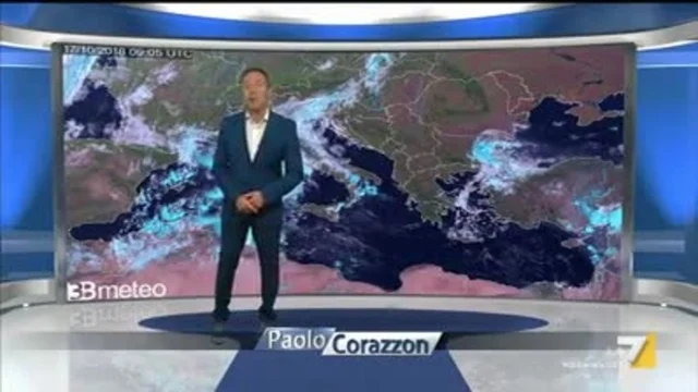 Il meteo della sera del 17 ottobre