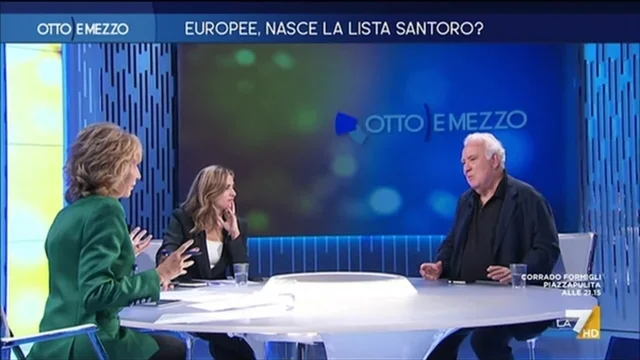 Europee, nasce la lista Santoro? - Otto e Mezzo - Puntata del 28/09/2023