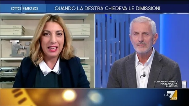 Quando la destra chiedeva le dimissioni - Otto e Mezzo - Puntata del 30/11/2023