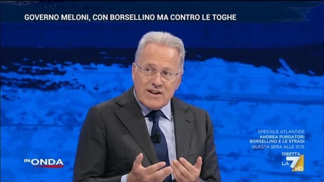 Governo Meloni, con Borsellino ma contro le toghe