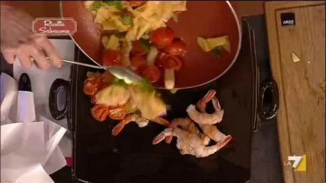 Pasta Pomodorini e Gamberi