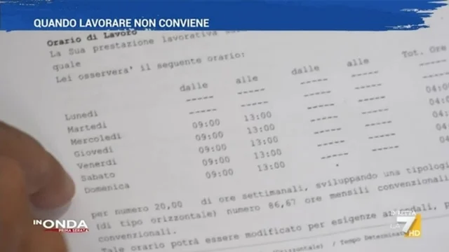 Quando lavorare non conviene