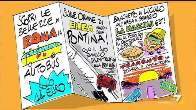 I veri itinerari turistici svelati dal genio Makkox