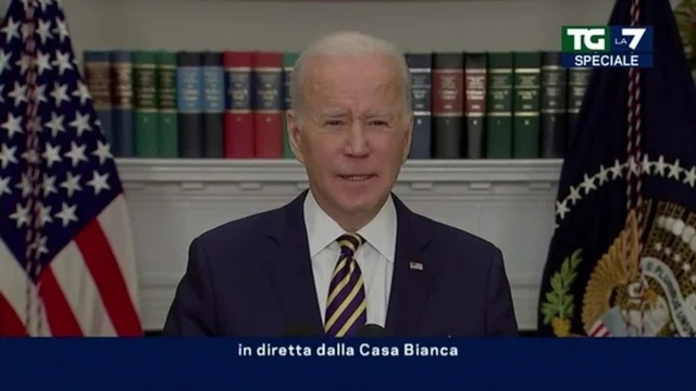 L'annuncio di Joe Biden: "Embargo americano su petrolio e gas russo. Putin non conquisterà l'Ucraina"