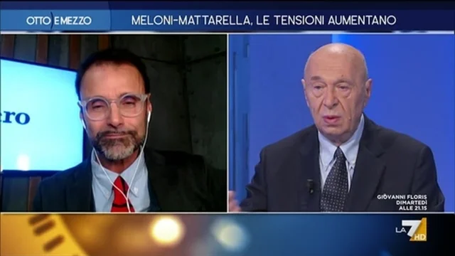 Meloni - Mattarella, le tensioni aumentano - Otto e Mezzo - Puntata del 5/3/2024