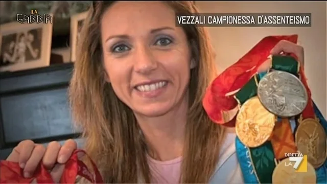 Vezzali campionessa d’assenteismo