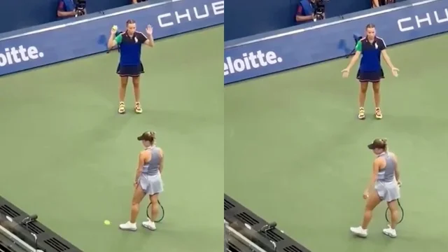 US Open, il brutto gesto della tennista contro la raccattapalle, e il pubblico la fischia