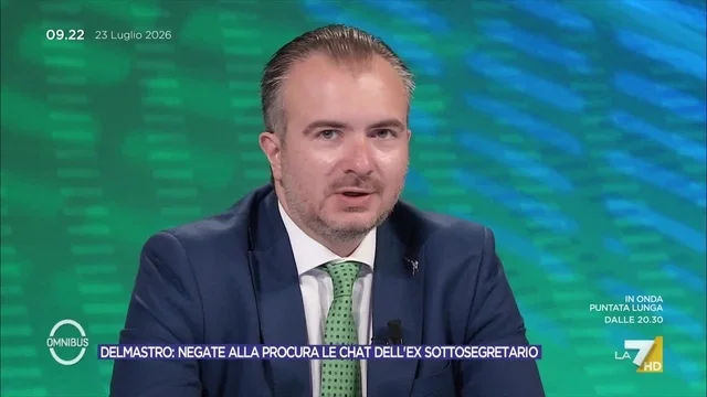 Chat Delmastro, Molinari: "Chat sono corrispondenza, vanno verificate le condizioni per l'uso"