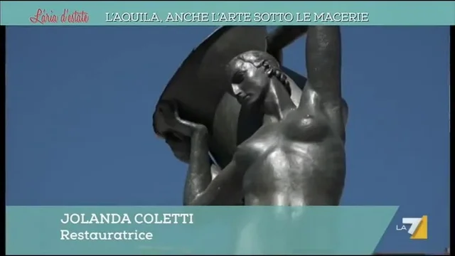 L'Aquila, anche l'arte sotto le macerie