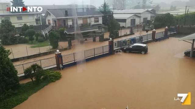 Maltempo in Piemonte: oltre 100 mm di pioggia, esondazioni nel Torinese