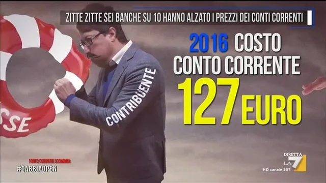 Zitte zitte sei banche su 10 hanno alzato i prezzi dei conti correnti