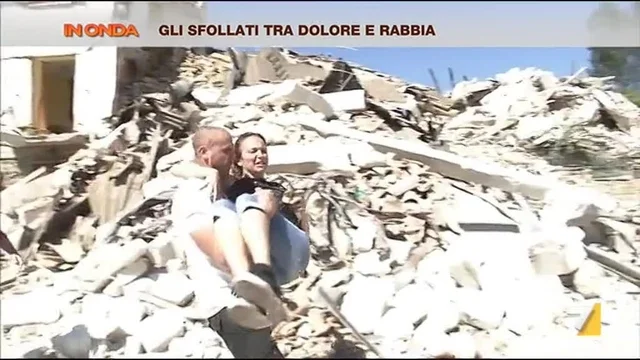 Gli sfollati tra dolore e rabbia