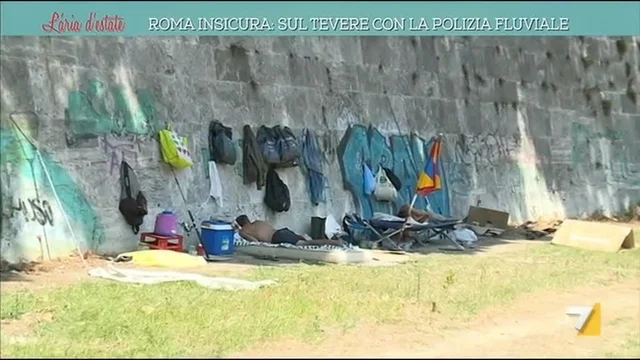 Roma insicura: sul Tevere con la polizia fluviale